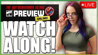 The Not Warhammer 40k Preview Online Watch-a-Long | Hobby Night Hangout