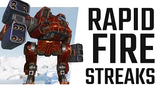 Rapid Fire Lock-On Missiles - Kit Fox Streak SRM Build - Mechwarrior Online The Daily Dose 1570