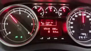 508 sw 2.0hdi 163hp fuel consumption at 120km/h