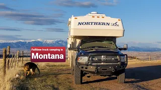 Fulltime truck camping in Montana | Paradise Valley | vanlife