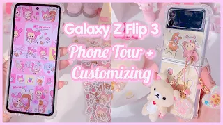 Samsung Galaxy Z Flip 3 Phone Tour + Custom Makeover and Accessories