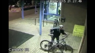 Bike Theft with Bolt Cutters