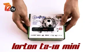 Распаковка Т2 тюнера - Lorton T2-18 mini