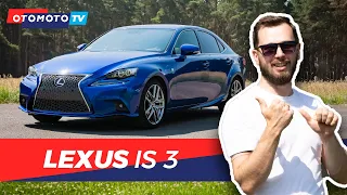 Lexus IS 3 - Konkurent BMW Serii 3 | Test OTOMOTO TV