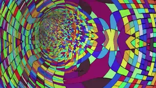 ⚠️ Hypnotic Flash Warning ⚠️ Optical illusion Psychedelic Trippy Video