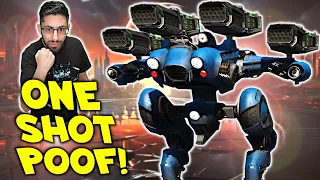 OMG! One Shot Poof! w/ THUNDER Crisis & Eddie PIlot | War Robots WR