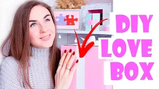 DIY LOVE BOX * ПОДАРОК НА ДЕНЬ СВЯТОГО ВАЛЕНТИНА * Bubenitta