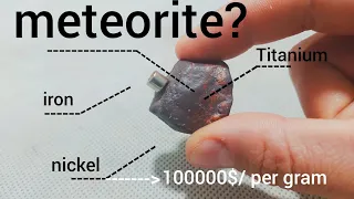 meteorite | Elements of a meteorite | Meteor detection|YouTube engineer#meteorite