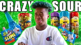 EXTREME SOUR CANDY CHALLENGE!!!