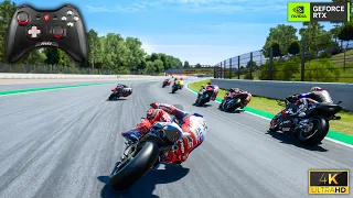 MotoGP™24 | Marc Marquez at Catalan Grand Prix 2024 | MAX SETTINGS 4K | Controller Cam gameplay