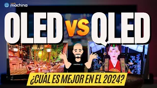 OLED VS QLED ¡¿Cuál es MEJOR TELEVISOR en el 2024?!