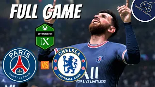 FIFA 22 Gameplay Xbox Series X Paris SG versus Chelsea (4k-60 FPS)