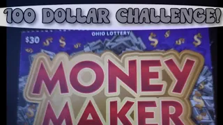 100 Dollar Challenge Accepted! Thanks @mnsfldscratcher6918