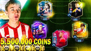 MIT NYE HOLD ER SKRÆMMENDE GODT!😮 *5.500.000 COINS💰* | SQUAD BUILDER | FIFA 23 DANSK