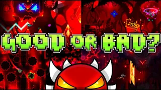 The Difference Between GOOD and BAD Hell Levels in Geometry Dash