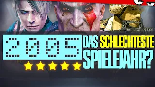 DAS SPIELEJAHR 2005 - Das schlechteste Spielejahr trotz RESI 4 & God of War?