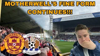 MOTHERWELL’S FINE FORM CONTINUES!!! - Motherwell v Kilmarnock MATCHDAY Vlog (2-0)