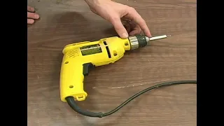 Using a Power Drill as a Screwdriver