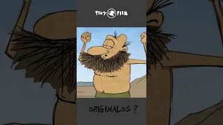 Originalos teaser 08: The Invention of Fitness (short) #animation #cartoon #caveman