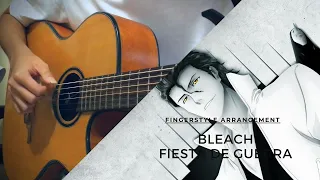 (TABS) Bleach OST -Fiesta De Guerra- Guitar cover (Short version)