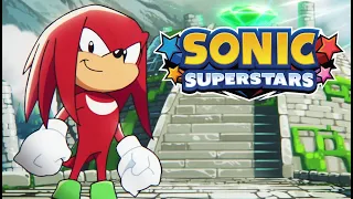 SONIC SUPERSTARS - Knuckles' Story (100%, All Chaos Emeralds)