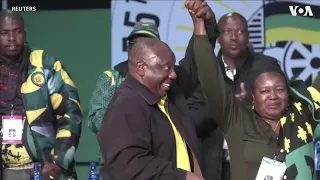 Ramaphosa Re-Elected as Leader of South Africa's Ruling Party