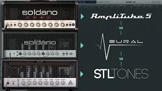 SLO-Plugins Part TWO - using the same IR - Neural DSP vs AmpliTube5 vs STL AmpHub