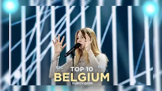 TOP 10: Belgium in Eurovision (2000 - 2020)