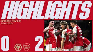 TROSSARD AND ODEGAARD SECURE ALL THREE POINTS 🤩 | HIGHLIGHTS | Wolves vs Arsenal (0-2) | PL
