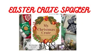 My Christmas Crate | Easter Crate Unboxing | March Crate Unboxing | 2022