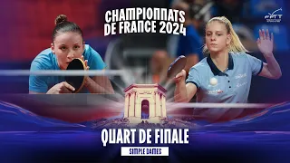 ZARIF Audrey vs LUTZ Charlotte | 1/4 | FRANCE