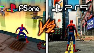 PS5 vs PS1 - Gráficos y jugabilidad