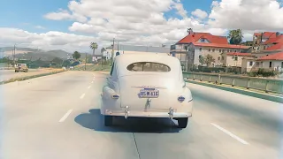 Wonderful California 40's in color [60fps,Remastered] w/sound design added