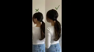 How To Make the Perfect Ponytail