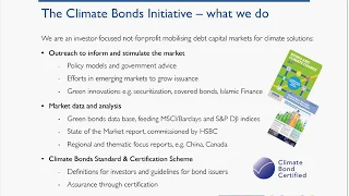 [Webinar] Climate Bonds Standard Bioenergy Criteria Public Consultation