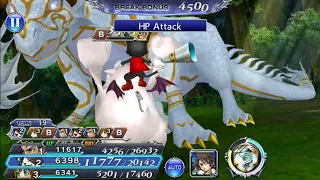 DFFOO -Scuffed Leonhart EX lvl 100 clear with only Leon's 15cp