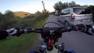 KTM Supermoto 450 sound Akrapovic