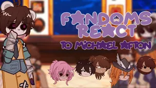 Fandoms react to Michael! Ft. Micheal, technoblade, sunny, kel, geminitay and Luz noceda