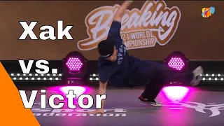 Xak vs Victor | 2021 WDSF World Breaking Championship Top 8 battle