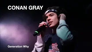 Conan Gray - Generation Why (LIVE: U Street Music Hall, Washington D.C. 3/29/19)