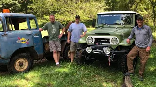 Tour of the Springtail 1977 FJ40 Landcruiser Resto-mod Workhorse Build. Purists should turn back now