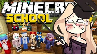 Minecraft SCHOOL: QUI fera le MEILLEUR POTAGER ? + CONTROLE !! (ECOLE rp dans Minecraft)