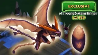 Marooned Manstinger (New Exclusive Triple Stryke) Max Level 150 Titan Mode | Dragons: Rise of Berk