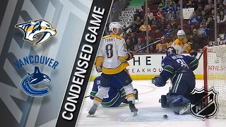 12/13/17 Condensed Game: Predators @ Canucks