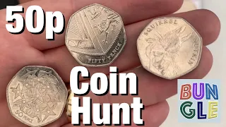 Bungle Does the Business in the Last Bag! | 50p Coin Hunt