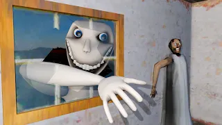 Granny vs The man from the window animation