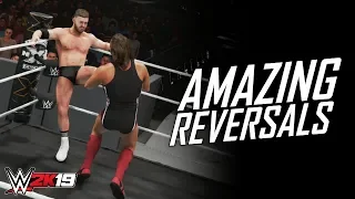 WWE 2K19 Top 10 NEW Reversals! (Amazing Reversals You Need To See)