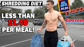 FOOD HAUL AND MEAL PLAN ON A BUDGET // SHREDDING DIET