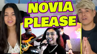 REACTION to Novia Bachmid ft. Fivein | Beggin' (KERONCONG)  #LetsJamWithJames