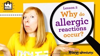 Lesson 2: Why do allergic reactions occur? Allergy Adventures Workshop for schools